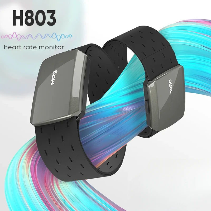 Magene H803 Монитор сердечного ритма, датчик на запястье, двойной режим, Bluetooth ANT, трекер сердцебиения, повязка на руку, монитор, упражнения для здоровья