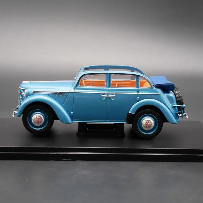 Фото Ixo 1:24 Moskvich 400-420A имитация сплава модель автомобиля статическая коллекция украшенные праздничные подарки игрушки №2