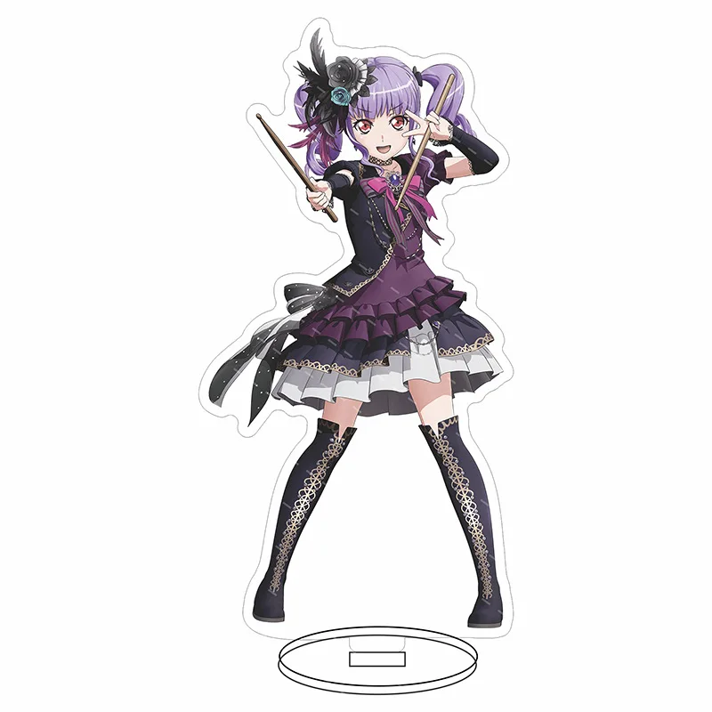 Фото ГОРЯЧЕЕ аниме BanG Dream! Акриловая подставка для косплея, украшения Saya Yamabuki Arisa Ichigaya Ran Mitake, фигурка-подставка, подарки №3