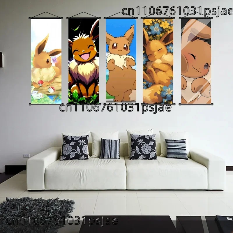 Фото Украшения-сукрутки Pokémon Eevee, высокое качество, высокая деталь для комнат, устойчивость к выцветанию №2
