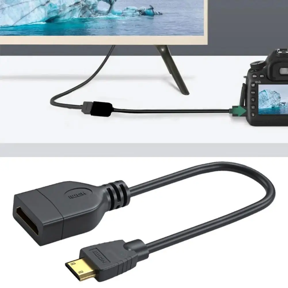 Адаптер-переходник HD 4K DisplayPort-HDMI, переходник со штекером DP на гнездо HDMI-совместимый для ТВ, ПК, проектора
