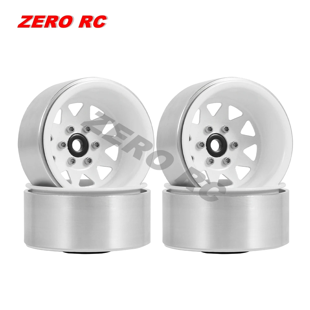 Deep Dish Negative Offset 8,9 мм Металлические колеса с замком 1,9 дюйма Ступица обода для 110 RC гусеничного автомобиля TRX4 Axial SCX10 90046 CAPRA TRX6 (art.: 3920c97438061) - 3920c97438061