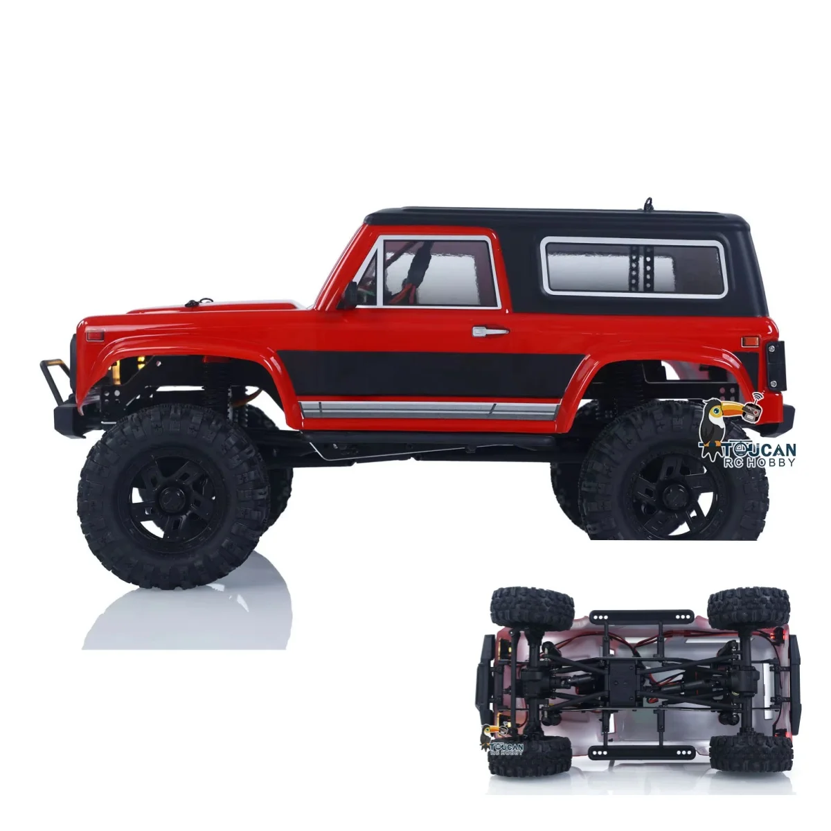 1/18 2,4G 4*4 RC Rock Crawler Car CR18P V3 Rushmore Crawler RTR FlySky Радиосистема Hobbywing Бесщеточный двигатель ESC для мальчиков