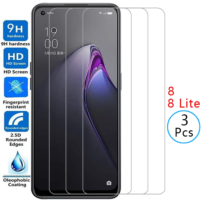 Защитная пленка для экрана oppo reno 8 lite, защитное закаленное стекло для reno8, 4g, 5g 8 lite, светильник reno8lite, пленка для телефона, Стекло 9h opo opp