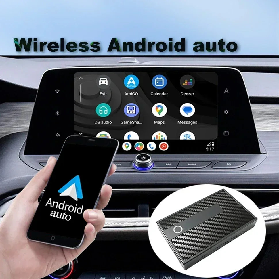Фото Plug and Play Smart Dongle Android Ai Box Проводной к беспроводному адаптеру Carplay Android Auto для автомобилей Netflix YouTube №4
