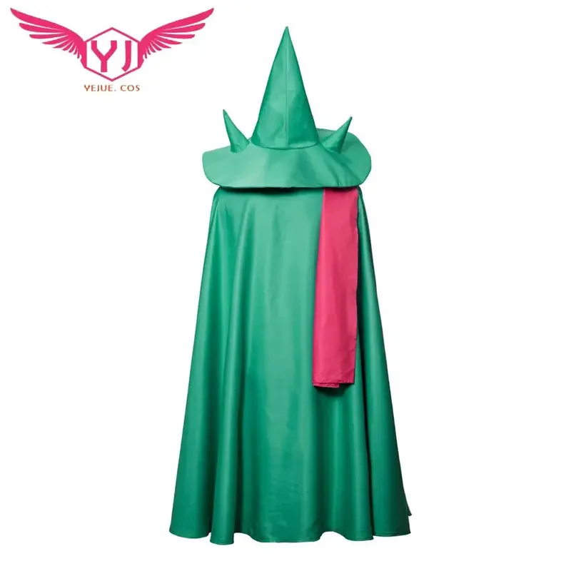 Фото Новая модель Sans Ralsei косплей костюм с капюшоном плащ накидка с шляпой шарф для взрослых детей Хэллоуин карнавальная вечеринка маскарад фантазии №4