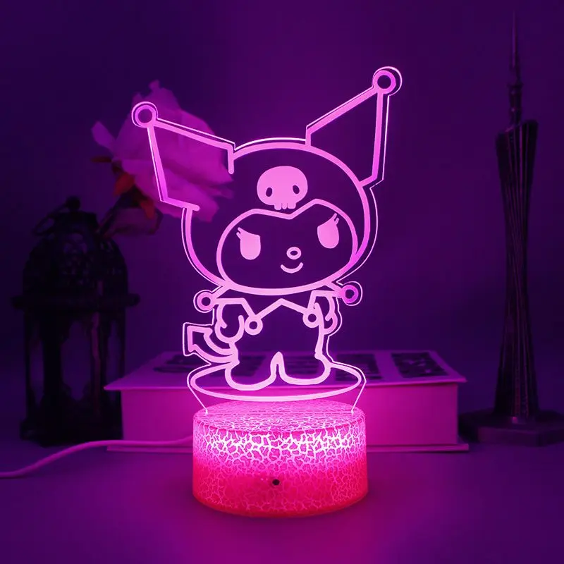 Sanrio новый стиль креативное прикроватное украшение Cinnamoroll подарок на день рождения друг девушка спальня аура милое мультяшное украшение