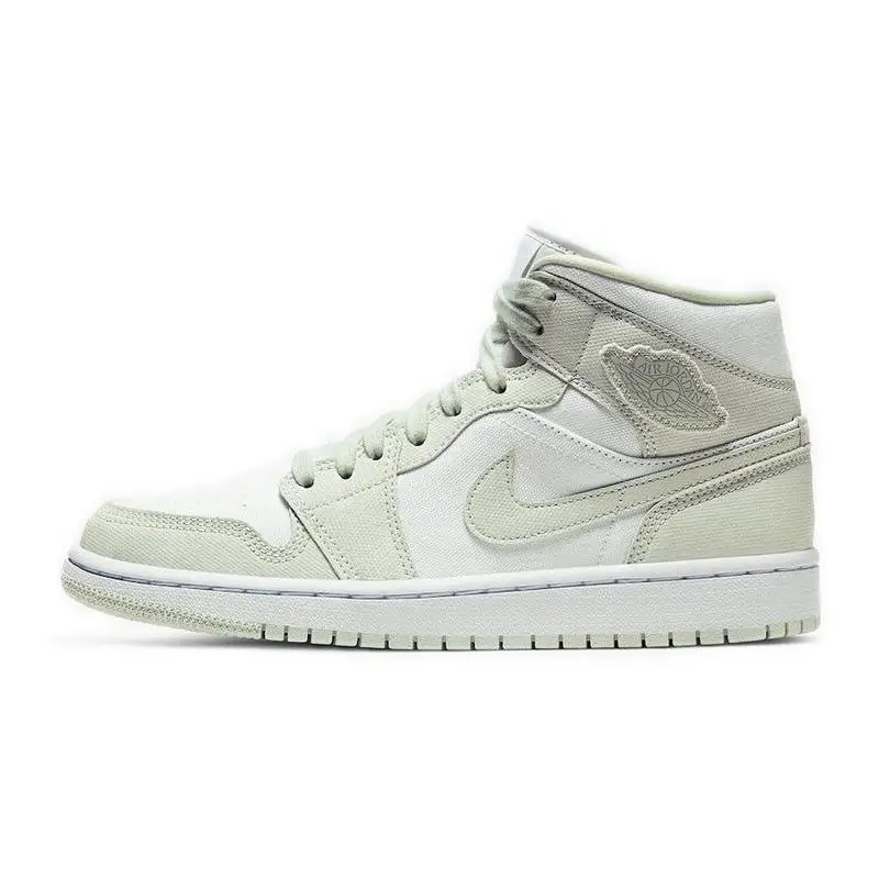 Фото Женские кроссовки Nike Jordan 1 Mid ель Aura №2