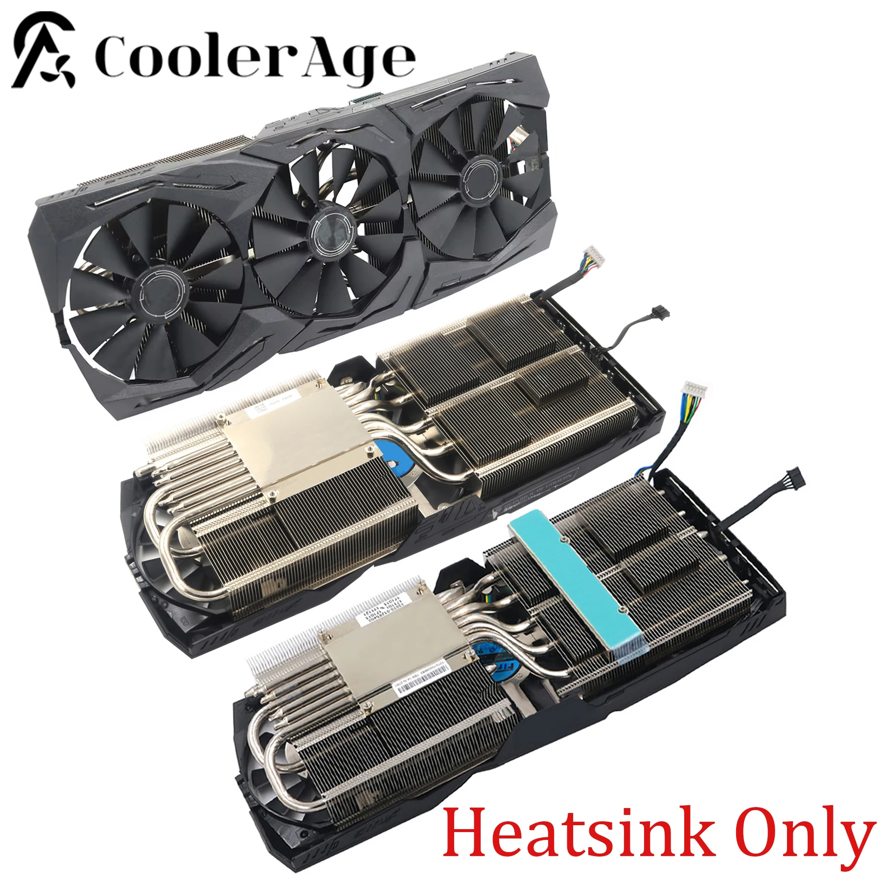Новый оригинальный сменный радиатор для видеокарты ASUS ROG STRIX GTX 1070Ti 1080 1080 Ti