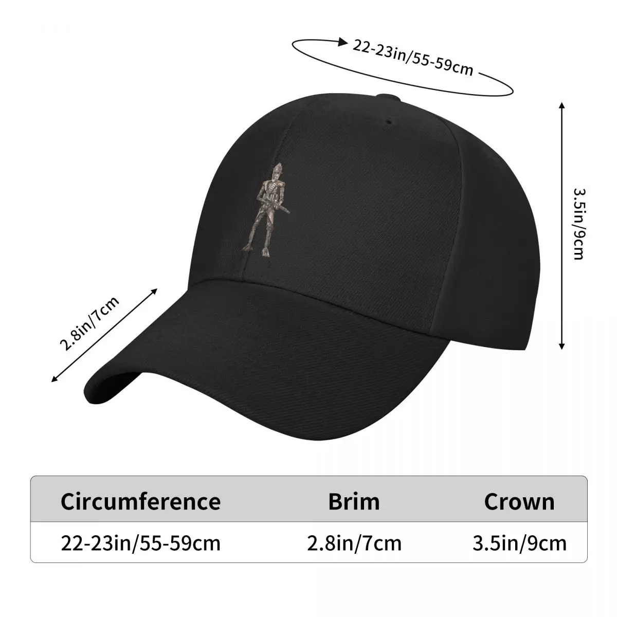 IG-11 Бейсболка Шляпа Бейсболка Винтажная вечерняя шляпа Snapback Кепка Мужская Элитный бренд Женская (art.: 3920d11caa751) - 3920d11caa751