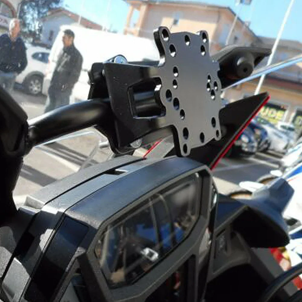 Фото USB-держатель для телефона для Kawasaki KLR650 KLR 650 2022 2023, аксессуары для мотоциклов, кронштейн для GPS-навигации №3