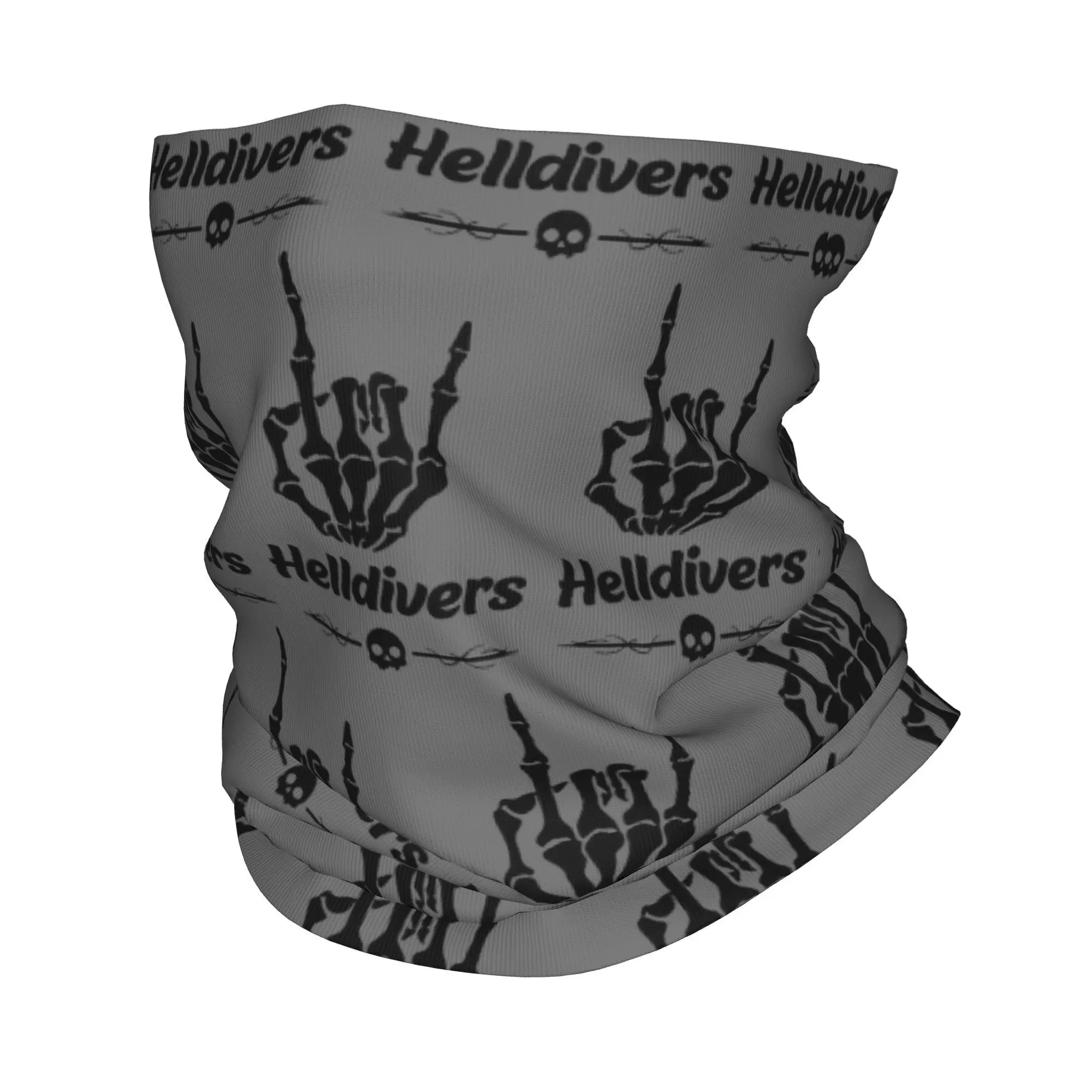 Пользовательские H-Helldivers для рок-арта с принтом, гетры для женщин и мужчин, защита от ультрафиолета, зимний шарф-бандана для езды на велосипеде