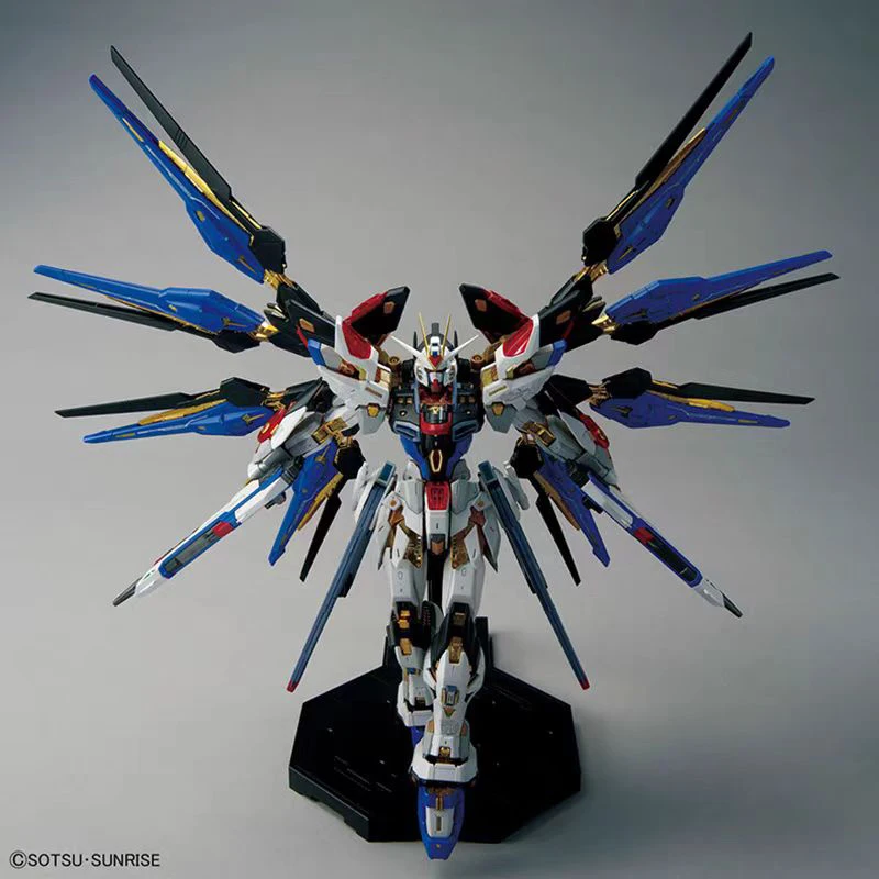 Фото BANDAI оригинальный MGEX Strike Freedom Gundam мобильный костюм Gundam Seed Destiny Gunpla модель комплект сборка/сборка 1/100 №3