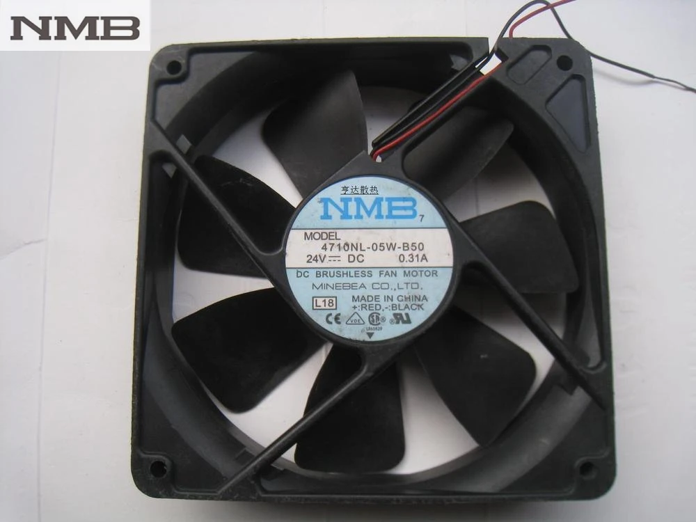 +Новинка для Reig Tx, инвертор Lelaki 2 кабеля, оригинал NMB 4710NL-05W-B50 4710NL-05W-B20 12025 12 см 24 В 0,31 А 0,20 А