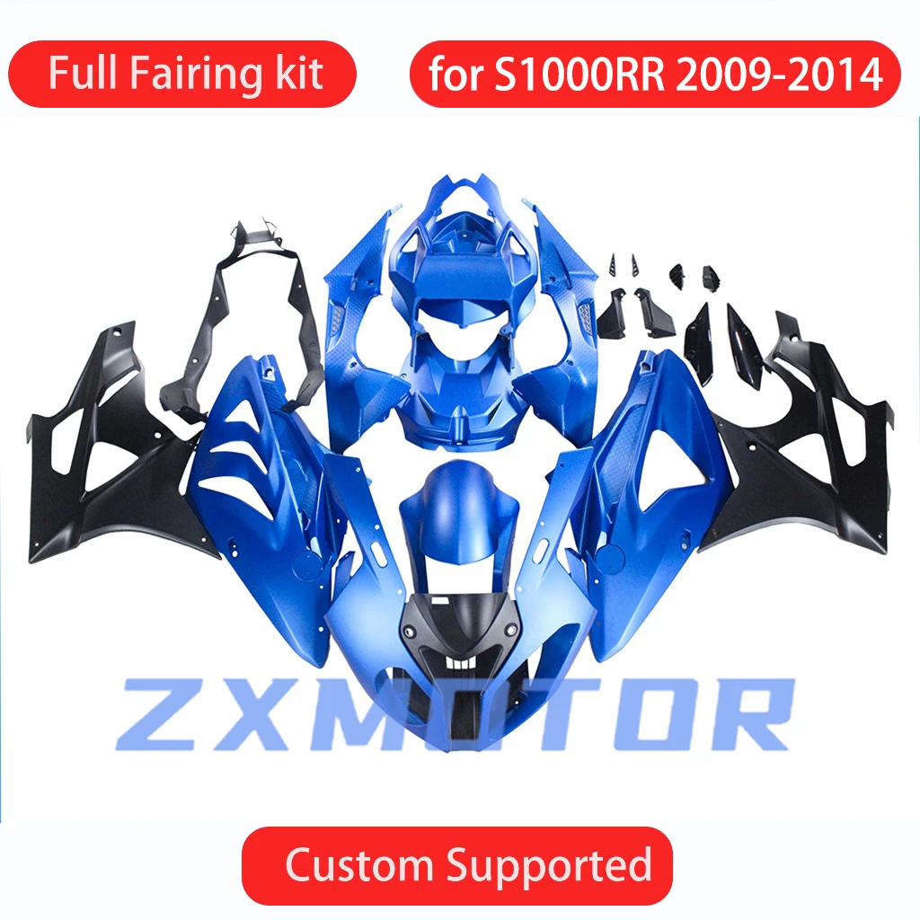 Крутые обтекатели S1000RR 2009 2010 2011 2012 2013 2014 Полный комплект обтекателей мотоцикла Комплект кузова для BMW S1000 RR