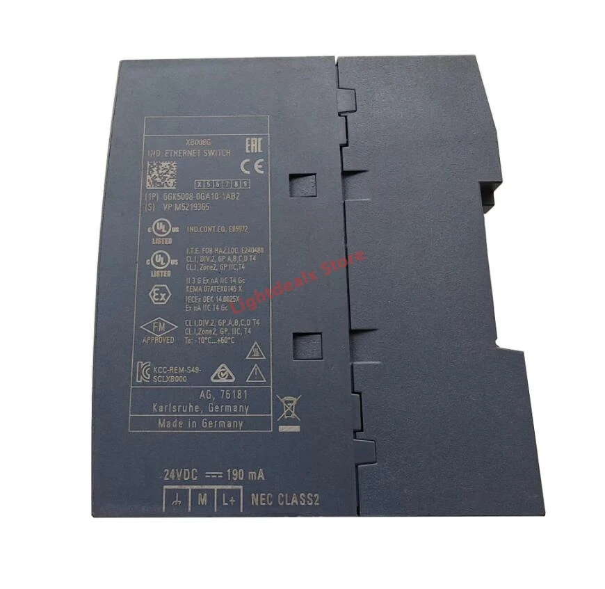 Фото Новый электрический переключатель 6GK5005-0BA00-1AB2 6GK5008-0BA10-1AB2 6GK5008-0GA10-1AB2 6GK5208-0BA00-2AB2 в коробке №3