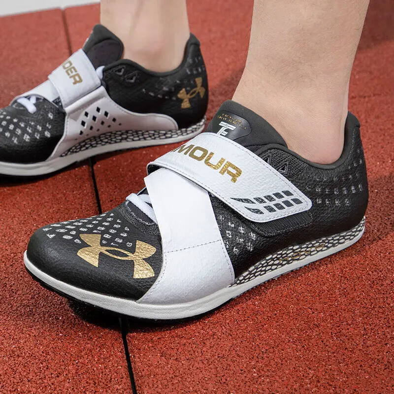 Мужская обувь Under Armour, новинка 2025 года, дышащие легкие спортивные гоночные бутсы с мягкой подкладкой, кроссовки 3021864 -101