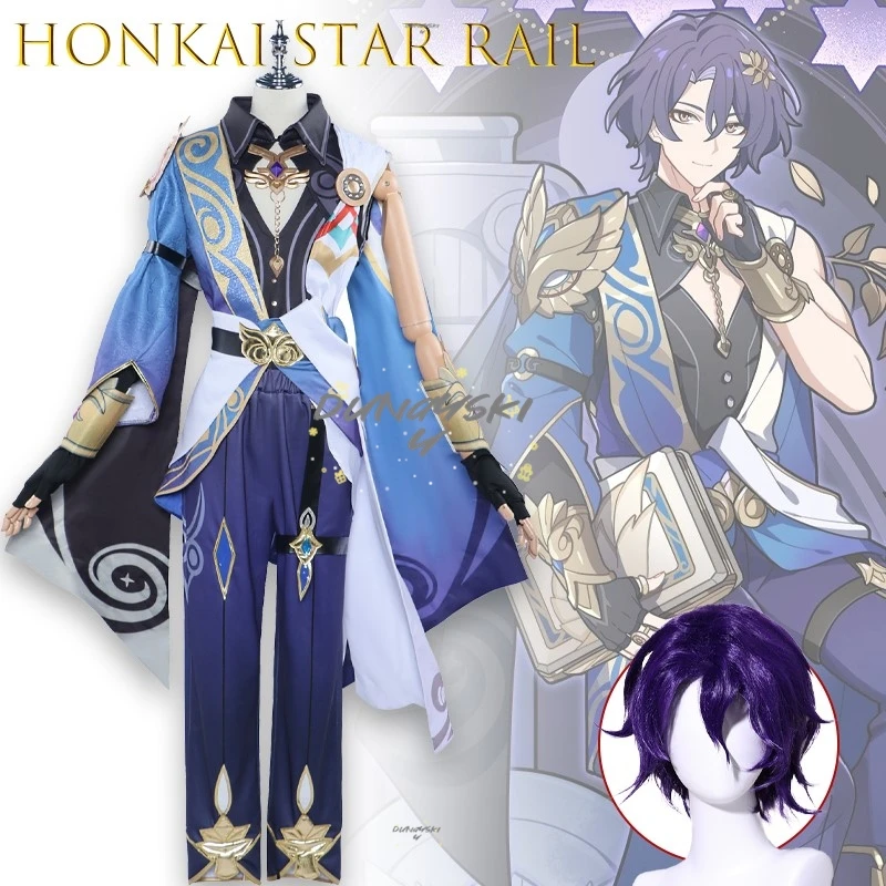 Игра Dr.Ratio Косплей Игра Honkai Star Rail Doctor Veritas Ratio Косплей Костюм Вечерние наряды Костюм Игра Ролевая игра Хэллоуин