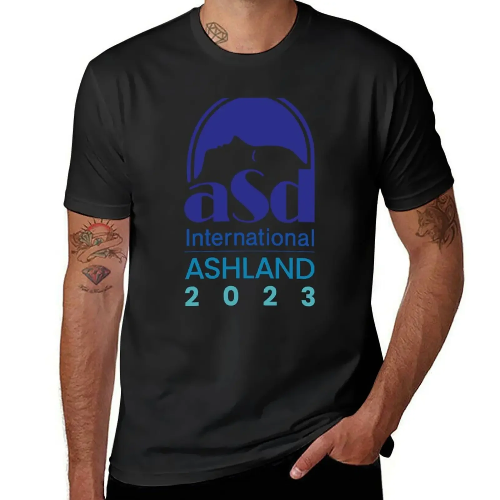 IASD Ashland 2023, топы в мечте, небо, градиентная футболка, блузка, Графические Рубашки, летние топы, большие мужские футболки
