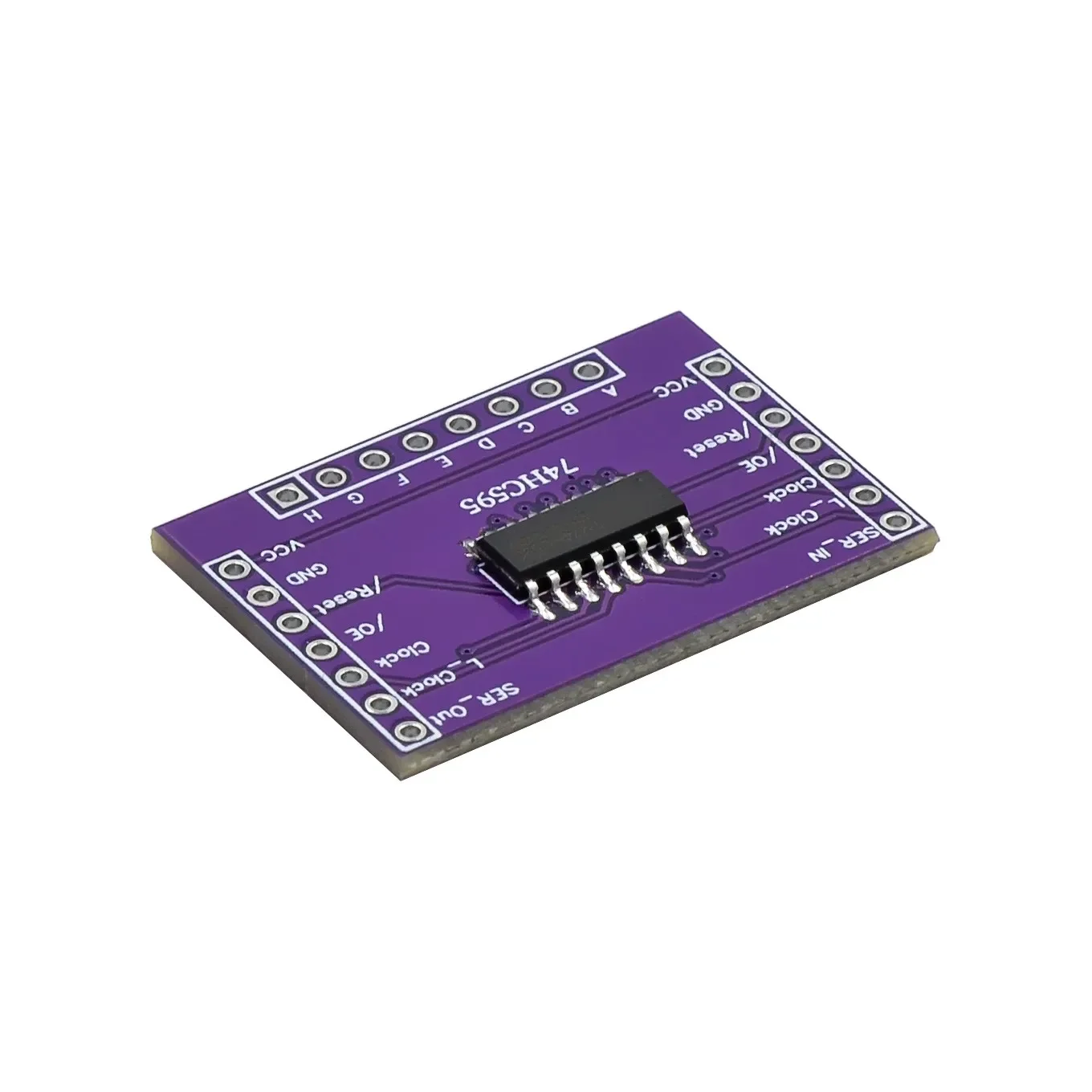 Фото DC3.3-5V 74HC595 модуль расширения сдвиговый регистр 8-битный сдвиговый регистр №3