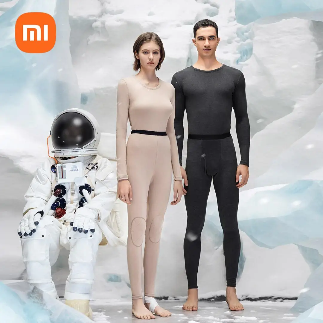Комплект термобелья xiaomi mijia SUPIELD Aerogel, антистатическое, антибактериальное, высокоэластичное, 5 серий