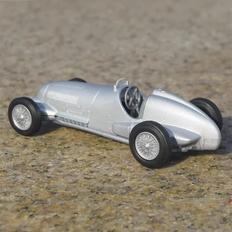 Фото WELLY 1:36 1931, Mercedes Benz W125, высокая имитация литья под давлением автомобиля, модель автомобиля из металлического сплава, коллекция детских игрушек, подарки B788 №2