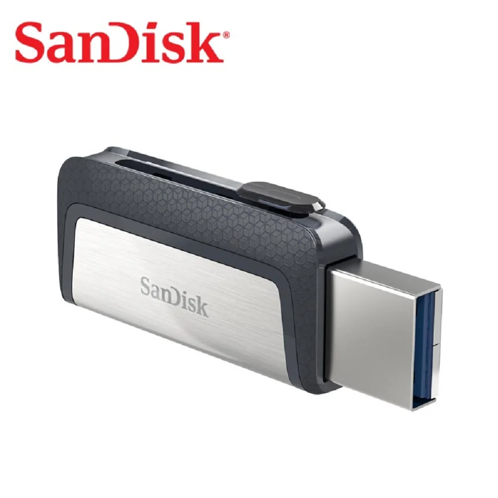 Фото 100% SanDisk USB 3.1 128 ГБ SDDDC2 Экстремальноскоростной флэш-накопитель Type-C 32 ГБ с двумя флэш-накопителями OTG, 64 ГБ, 256 ГБ, 150 МБ/с, PenDrives для ПК №4