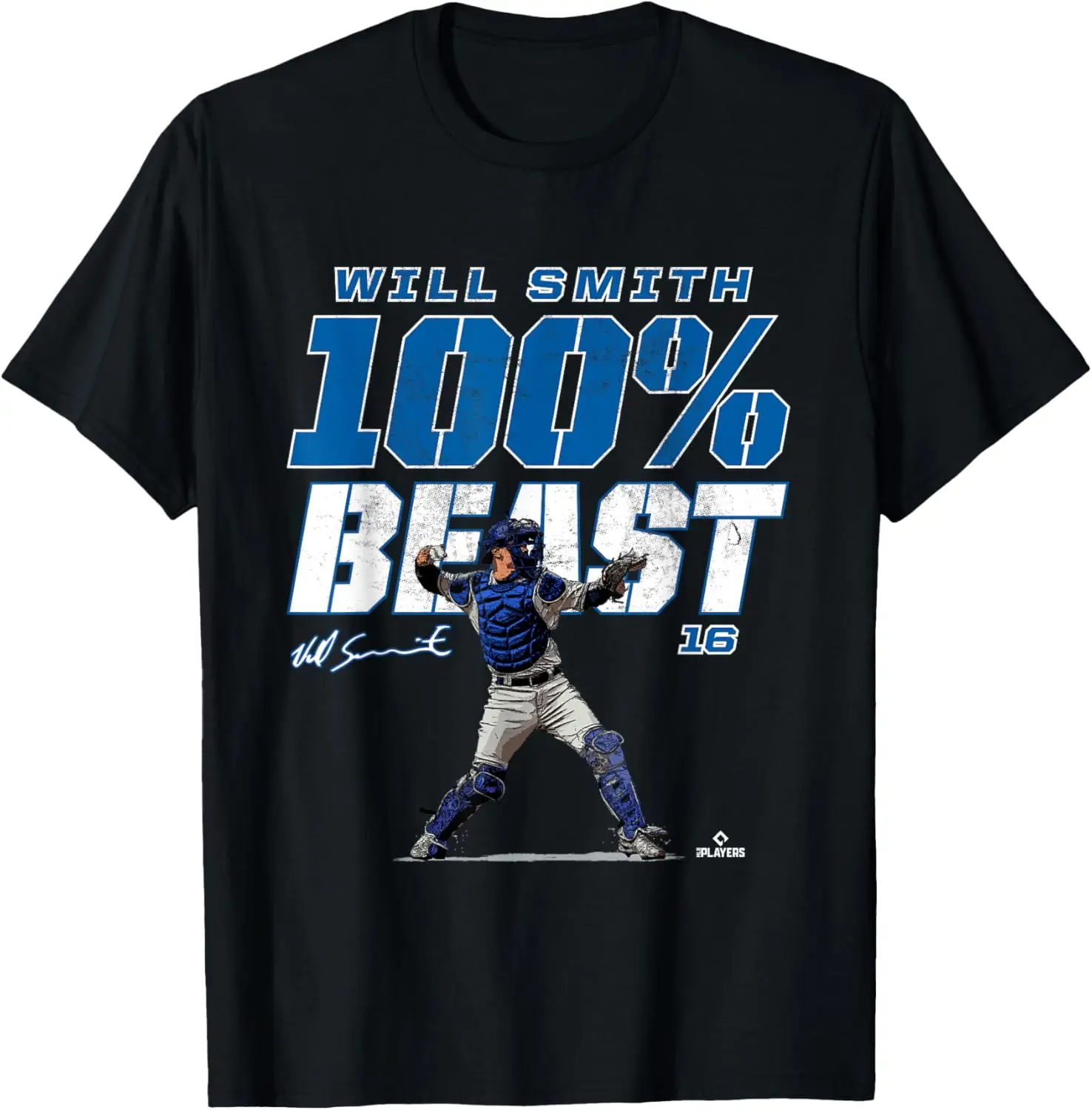 Футболка 100% Beast Will Smith Los Angeles MLBPA