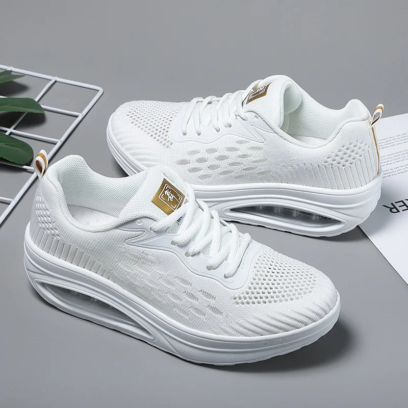 Женские кроссовки с белым низом из говяжьей кожи, Sepatu Kasual, женские плоские женские кроссовки, Sepatu Tebal подошва, Tinggi Meningkatkan Sepatu5Cm (art.: 3920be6cfcb2f) - 3920be6cfcb2f