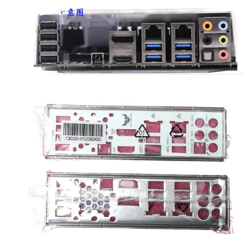 * 1 шт. SABERTOOTH Z97 MARK S для ASUS IO IO SHIELD задняя панель =/*