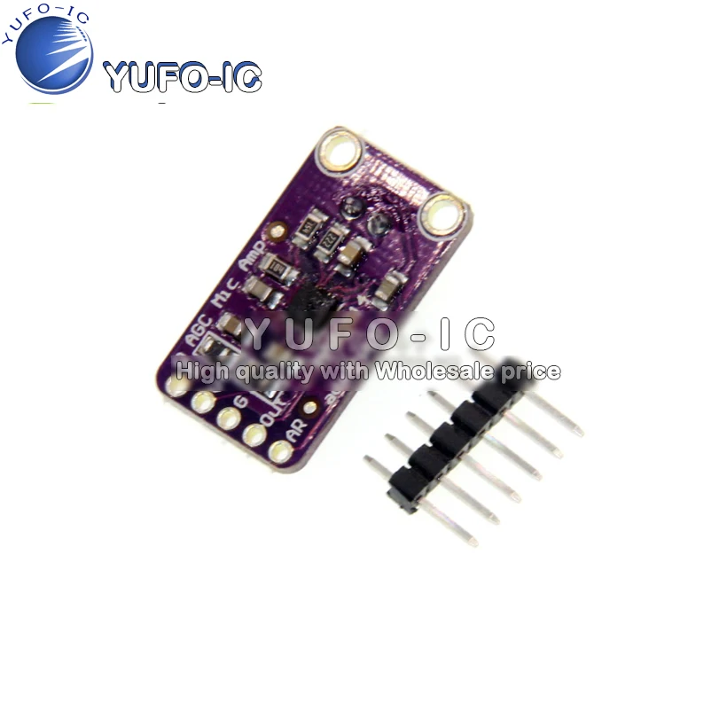 MAX9814 Высокопроизводительный модуль усилителя микрофона AGC Pf CMA-4544-W (art.: 3920cc15391be) - 3920cc15391be