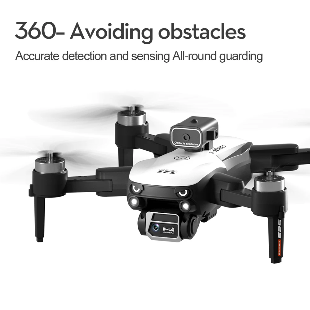 Фото GSF Новый S2S Профессиональный Дрон 5G 8K HD ESC камера обход препятствий Вертолет FPV оптический поток RC Квадрокоптер игрушка Дрон подарок №3
