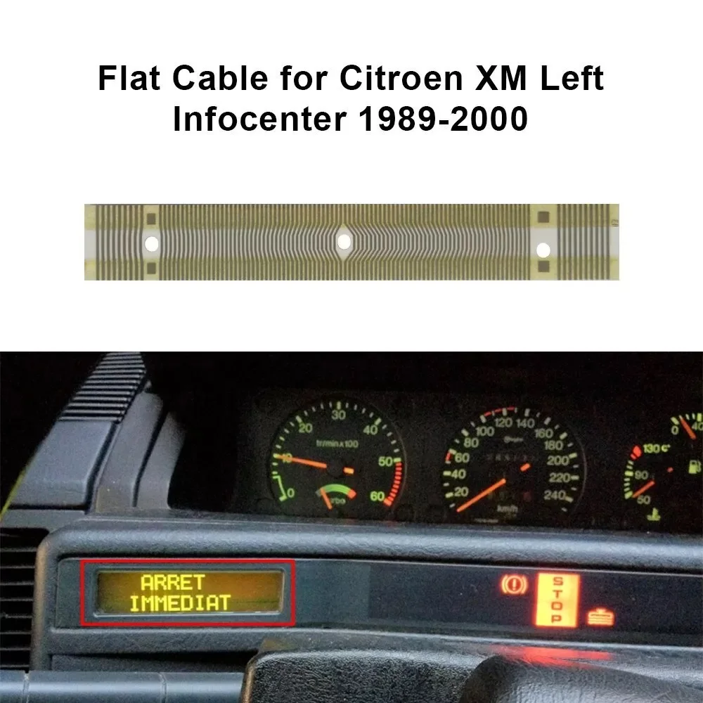 Плоский кабель для Citroen XM, левый инфокутерный дисплей