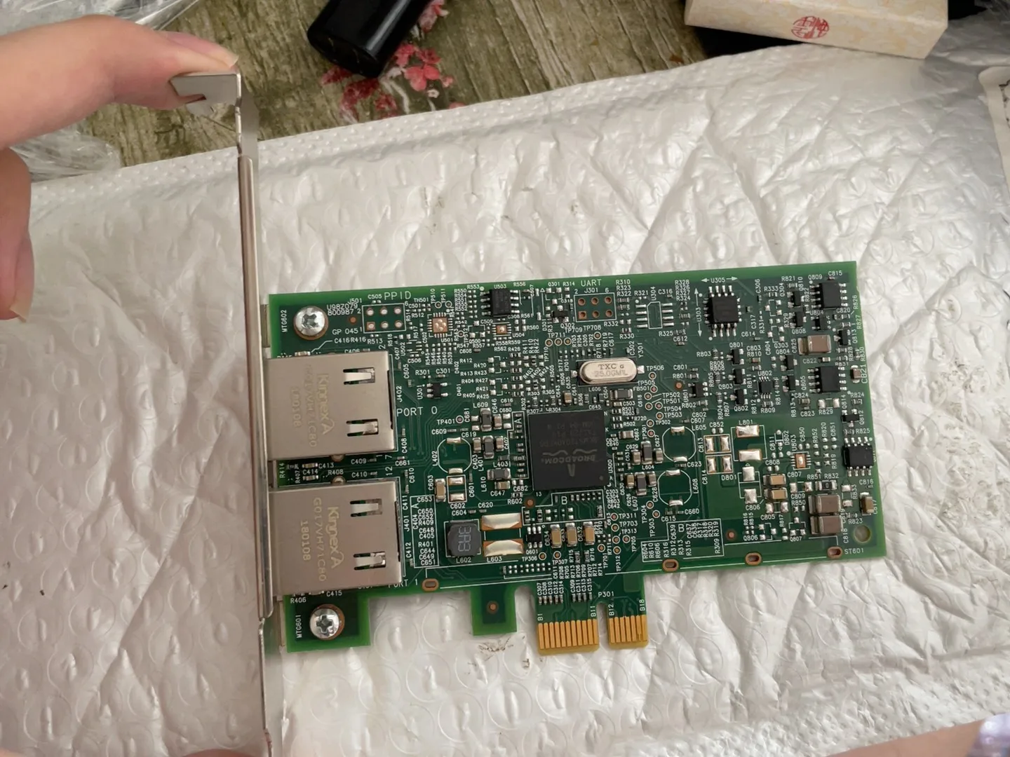 Хорошо известный бренд 332T 615732-B21 616012-001 615730-001 двухпортовая сетевая карта BCM5720