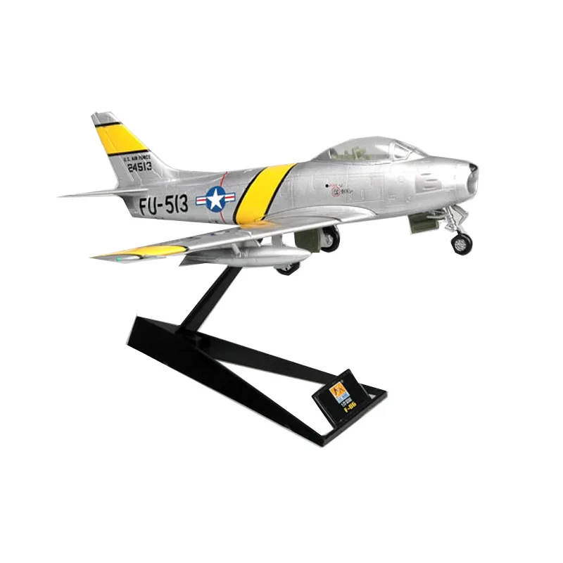 Easymodel 37101 1/72 F-86F Saber Warcraft Серебряный FU513 FU972 Военная статическая пластиковая модель Коллекция или подарок