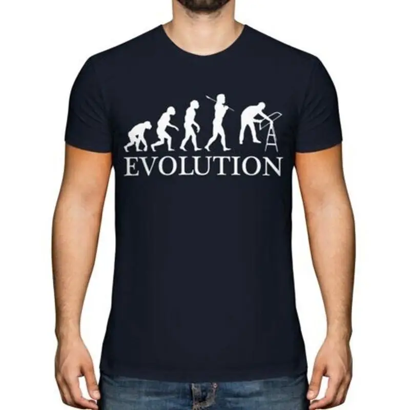 Футболка Tischler Evolution Herren Geschenk Bauherr Tischler