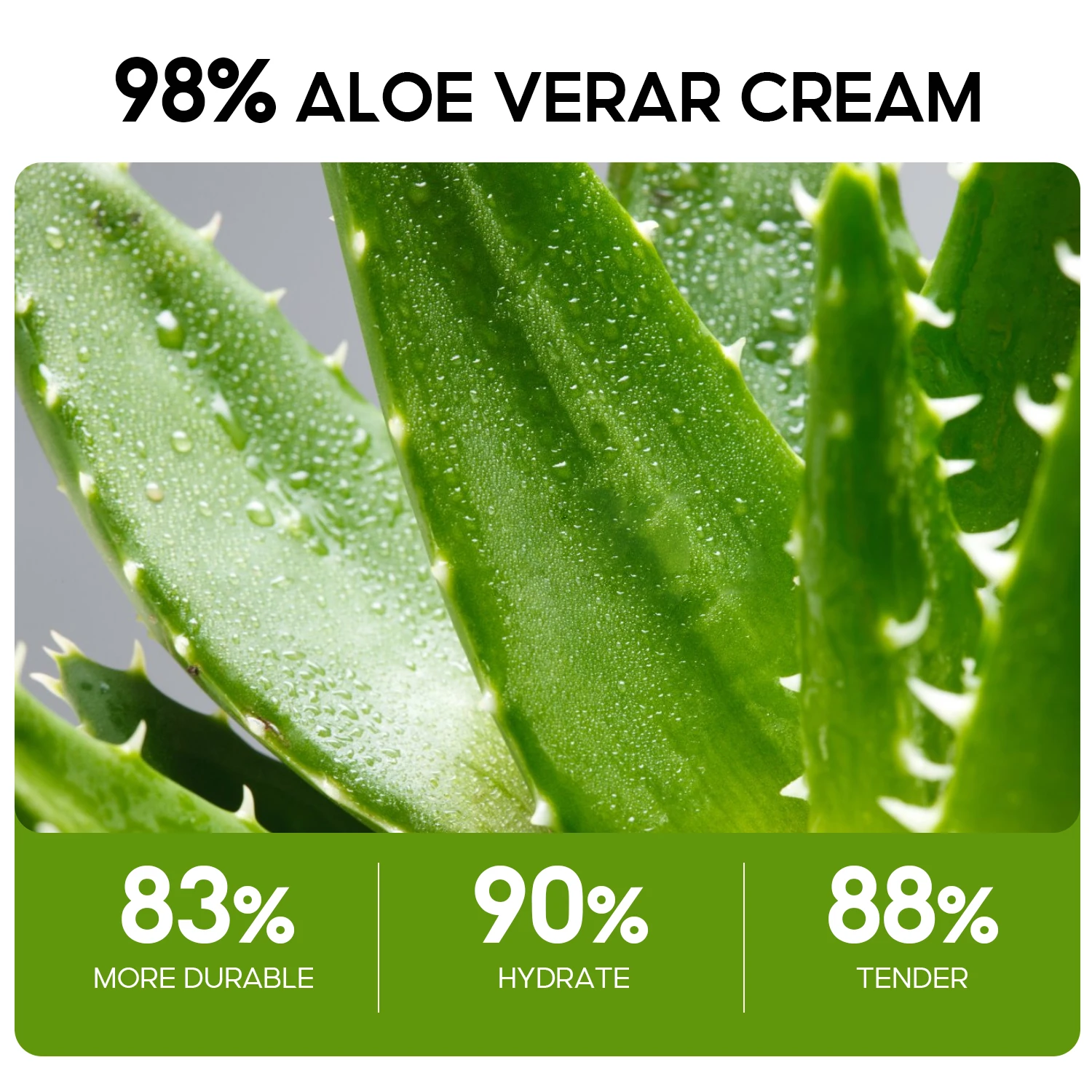Фото SUMAX 98% крем для лица с алоэ, 50 мл, увлажняющий, питательный, чистый, отбеливающий, против морщин, старения, увлажняющий, осветляющий уход за кожей №4