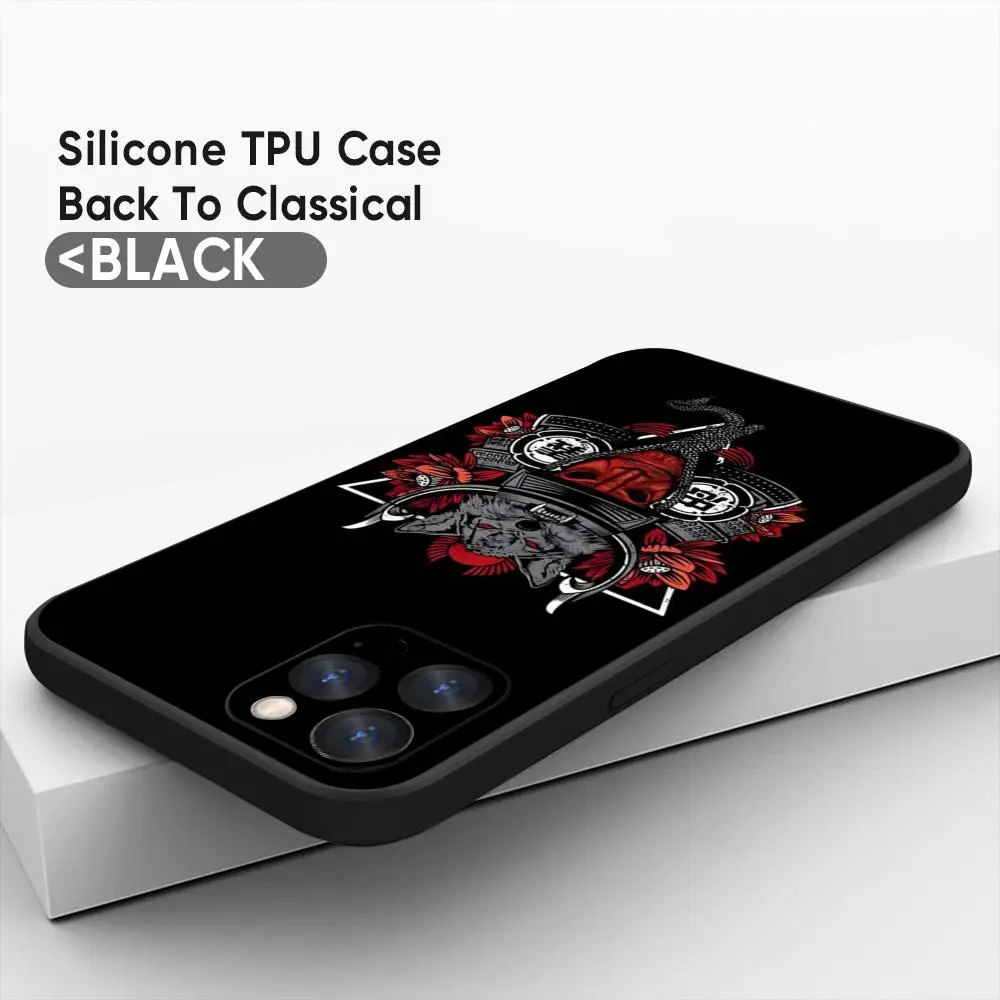 Чехол для телефона Samurai Oni Mask для Iphone 16, 15, 14, 13, Pro Max Mini 11, 12, Xr X Xs 7, 8 Plus, чехол