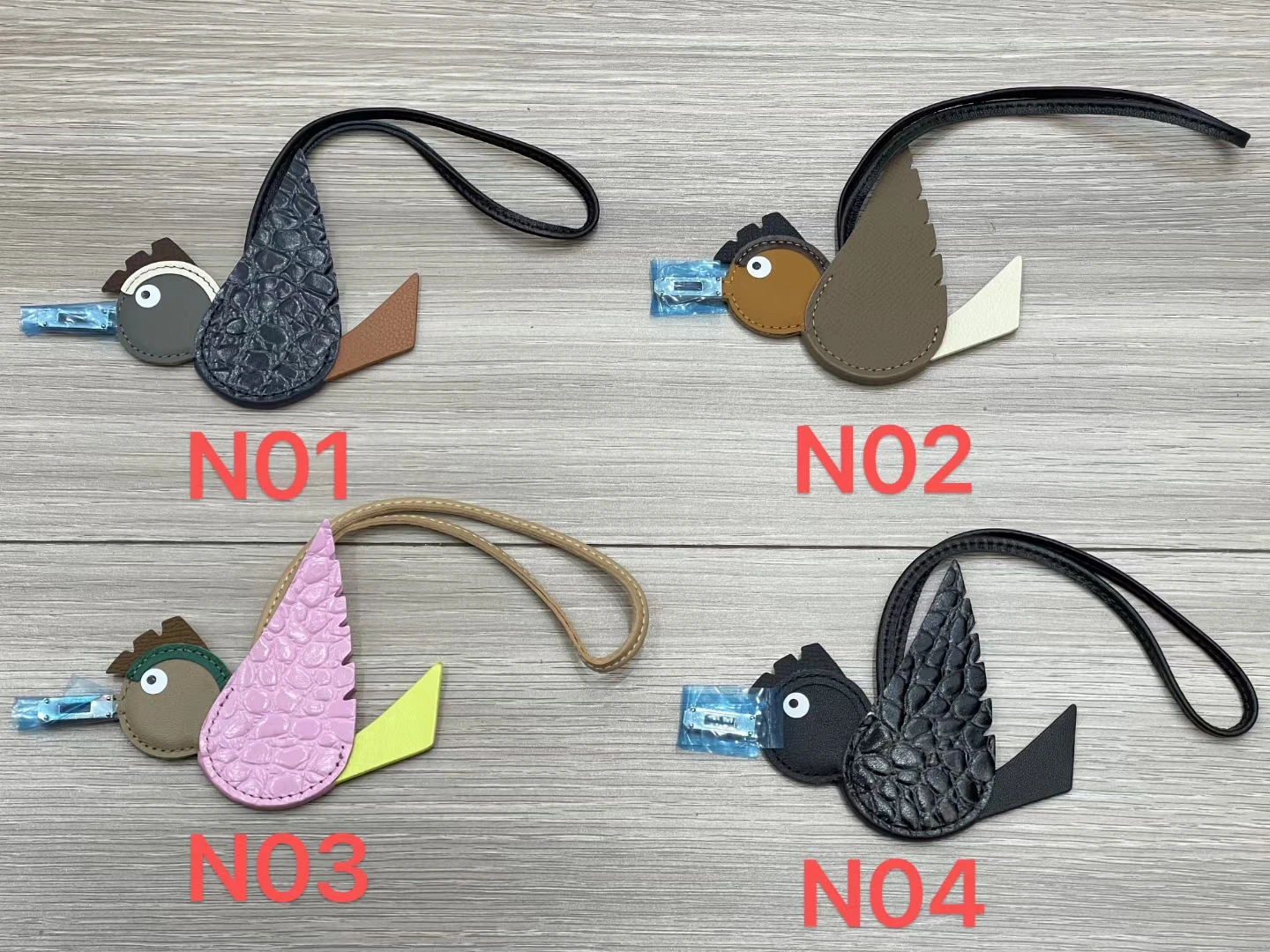 Высочайшее качество из натуральной телячьей кожи Qute Birdy Bag, очаровательная сумка, украшение в виде птицы, подвесной орнамент, брелок для ключей, 4 цвета