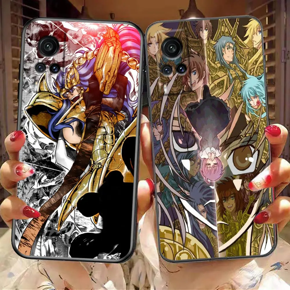 Чехол для VIVO X90 X80 X70 X60 X50 X30 X23 X21 X20 Plus V27 V25 V23 V23E V21 V21E V20 SE V17 Pro 5G Anime Mars Saint Seiya