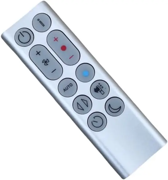 Пульт дистанционного управления для Dyson 969897-04 969897-03 969897-02 969897-01 Pure Hot + Cool Cryptomic очищающий вентилятор нагревателя (серебристый)