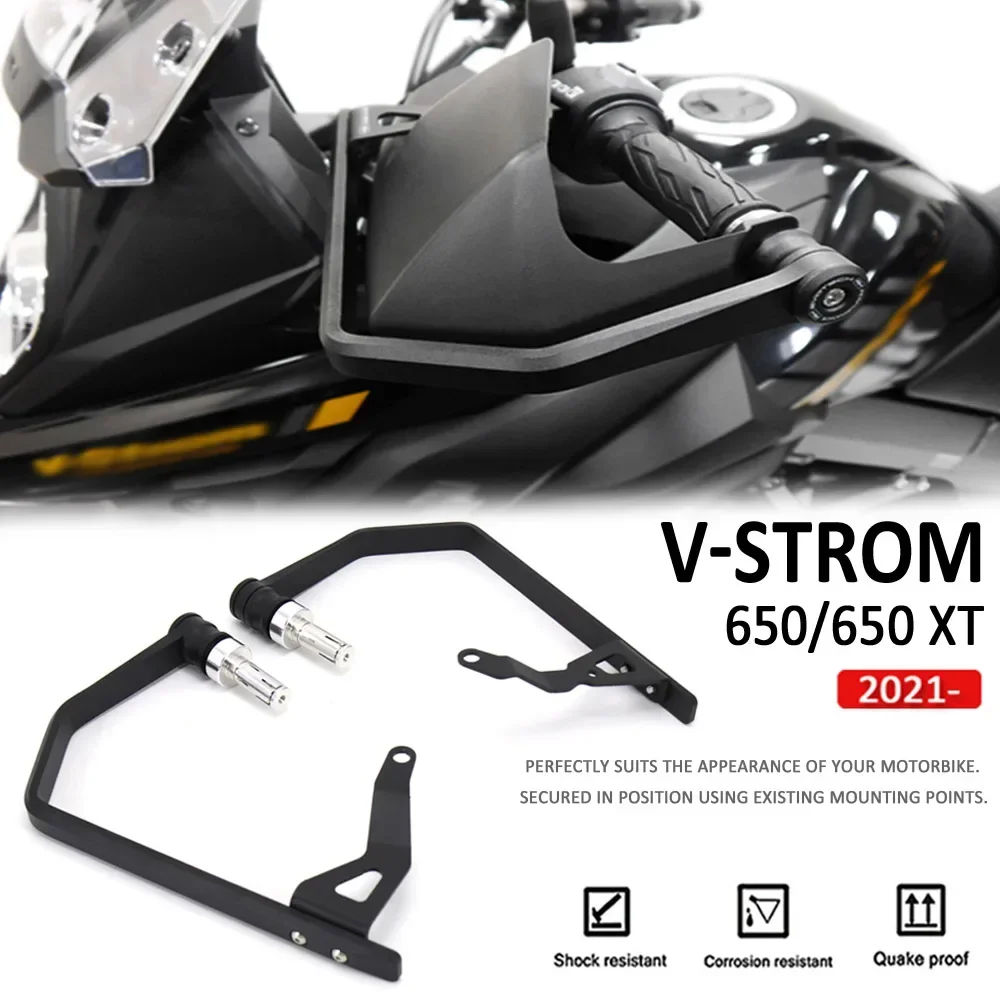 Фото Для Suzuki V-Strom 650 DL650 DL 650 XT 2021-новые детали мотоцикла, защита для рук, комплект защиты от ударов №4