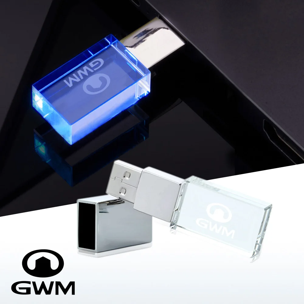 Автомобильный стеклянный USB-накопитель, цветное затемнение, автомобильные аксессуары для GWM Great Wall POER m4 steed h5 jims tang 300 Диапазон