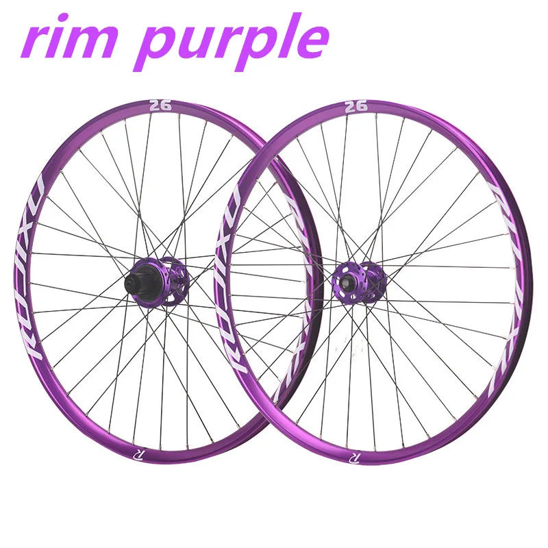 Колесная пара RUJIXU-MTB с дисковым тормозом, 32H QR Thru BOOST HG XD MS, Hub Driver 12s, Aro 29, 27,5, 26 клинчерных дисков, 9 пар