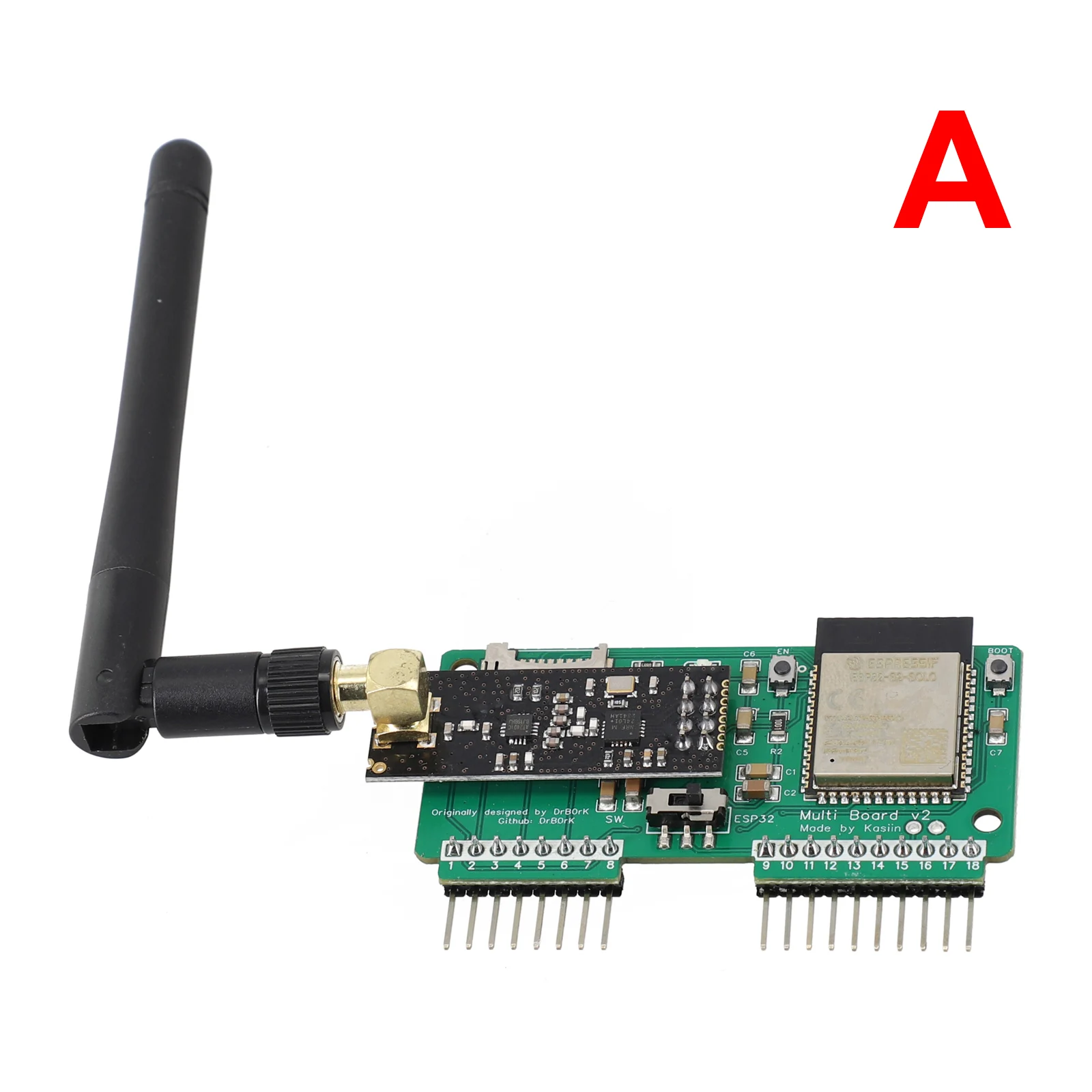 Фото Мультиплата NRF24 + ESP32/NRF24 модуль макетная плата модуль модификации GPIO CC1101 модуль для переворачивания в положение №3