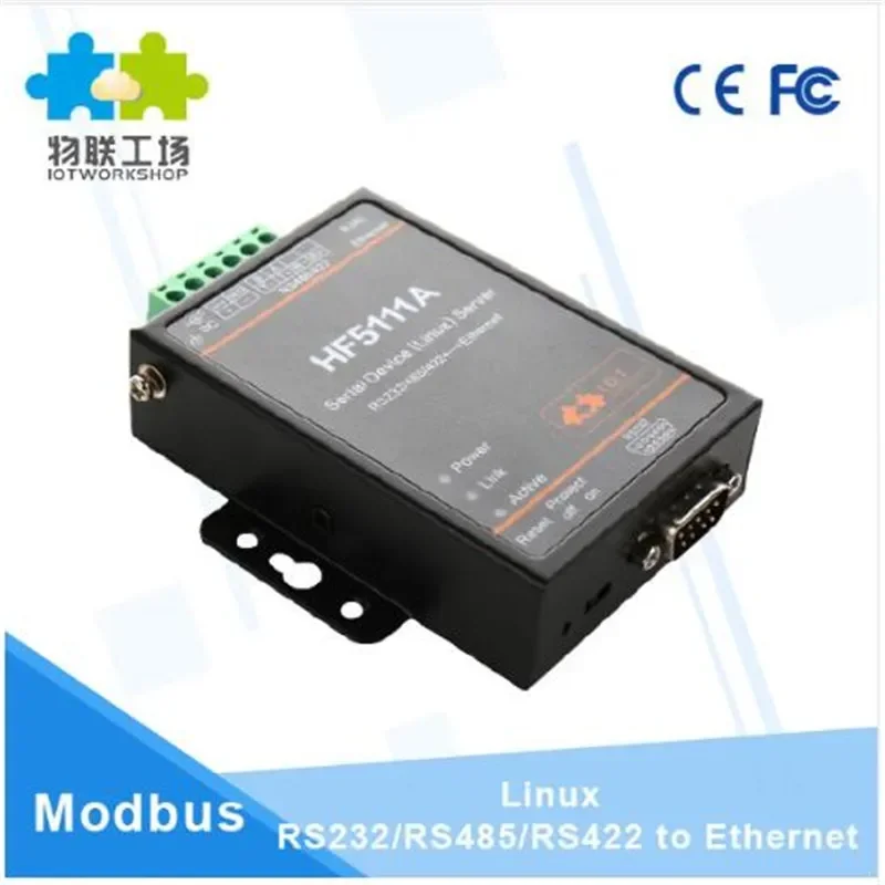 модуль Wi-Fi 5111A RJ45 RS232485422 к Ethernet Linux последовательный порт сервер преобразователь устройство промышленное (art.: 3920cb2aed533) - 3920cb2aed533