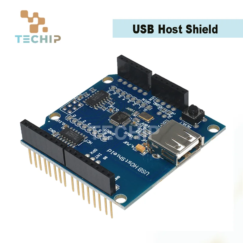 USB-хост-щит, совместимый с Google ADK, поддерживает модуль макетной платы UNO MEGA MAX3421
