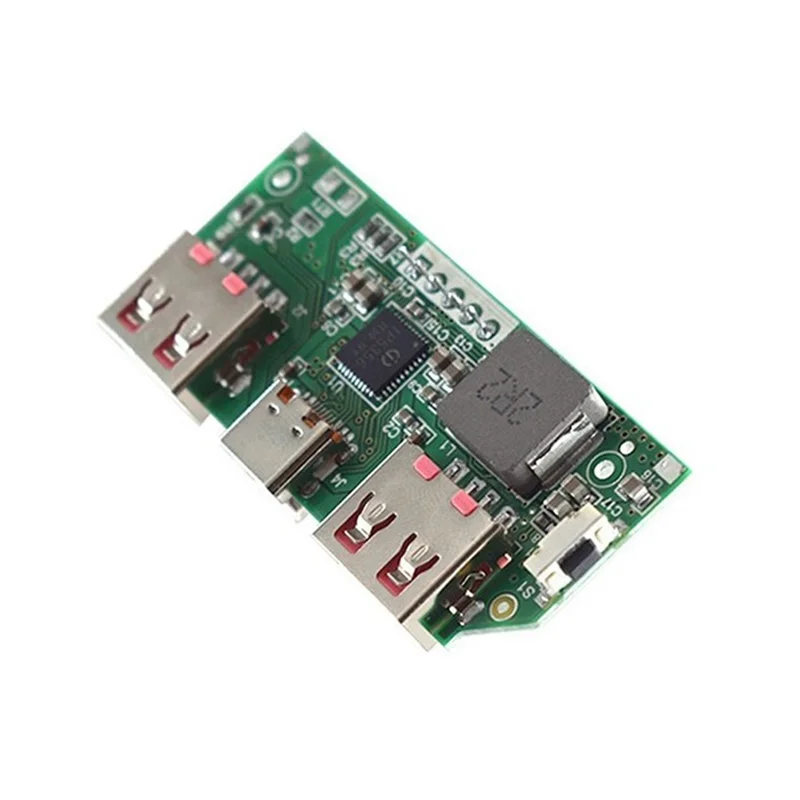 Литиевая батарея 5 В, 3 А, цифровой дисплей, модуль быстрой зарядки IP5356 TYPE-C Micro-USB QC3.0 2,0 PD3.0 PD2.0/AFC/FCP