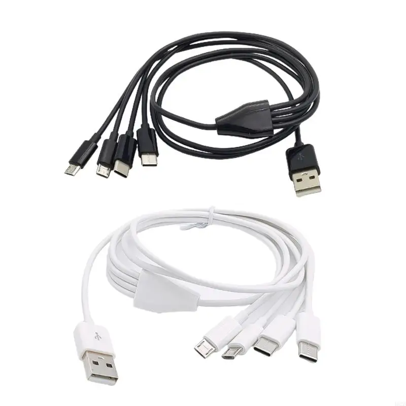 462B Много зарядного кабеля Многочисленное USB -кабель USB -USB C Micro USB OD 3,0 мм ПВХ провода