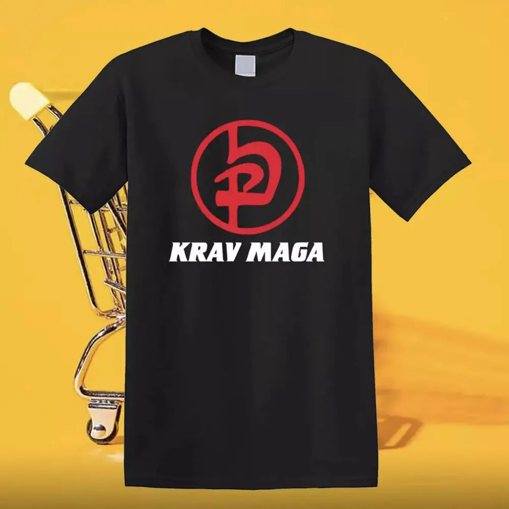 Футболка унисекс с логотипом Krav Maga, новая футболка унисекс, S-5XL
